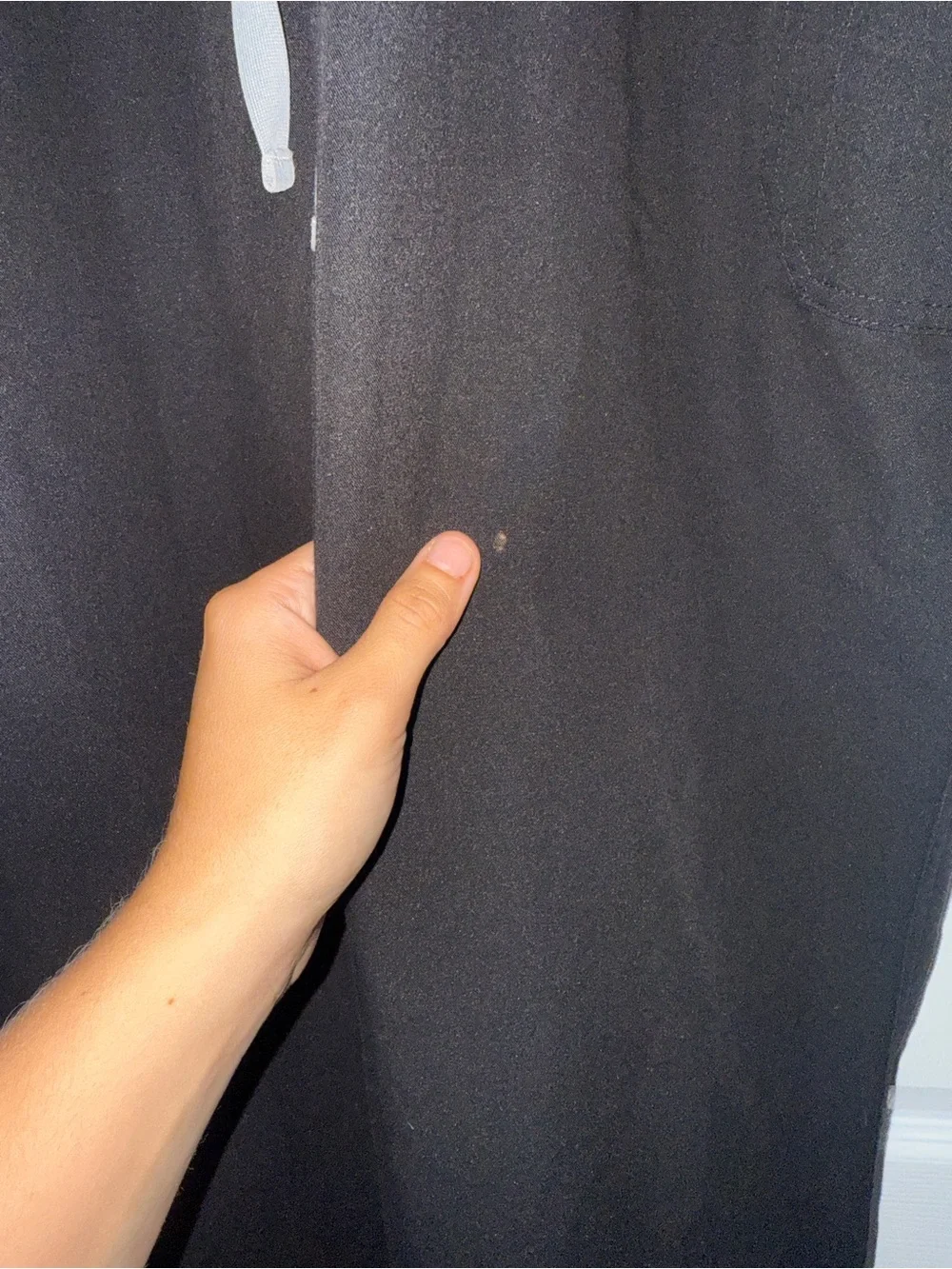 Figs 3XL Men's Black Drawstring Utility Scrub Pants